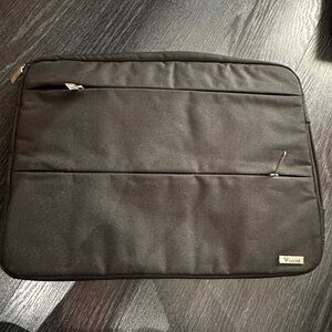 Black Laptop Bag Voova Padded Men or Women